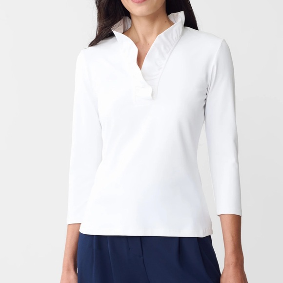 J. McLaughlin Bundle 3‎ shirts Size Small, 3/4 long sleeve stretch - Picture 7 of 14